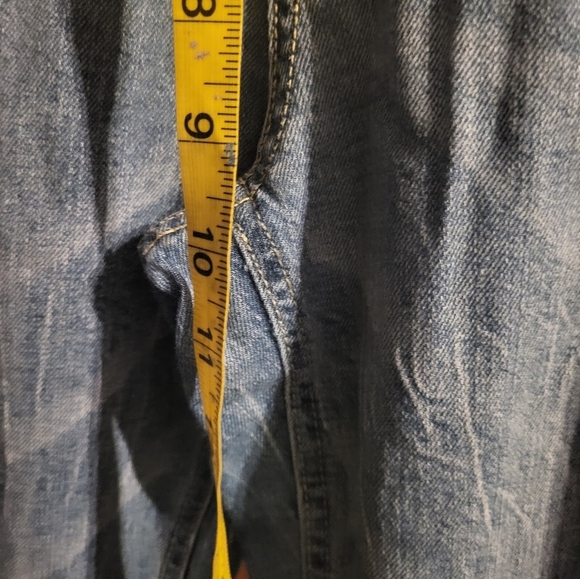 Rose embroidered jeans - Picture 6 of 7